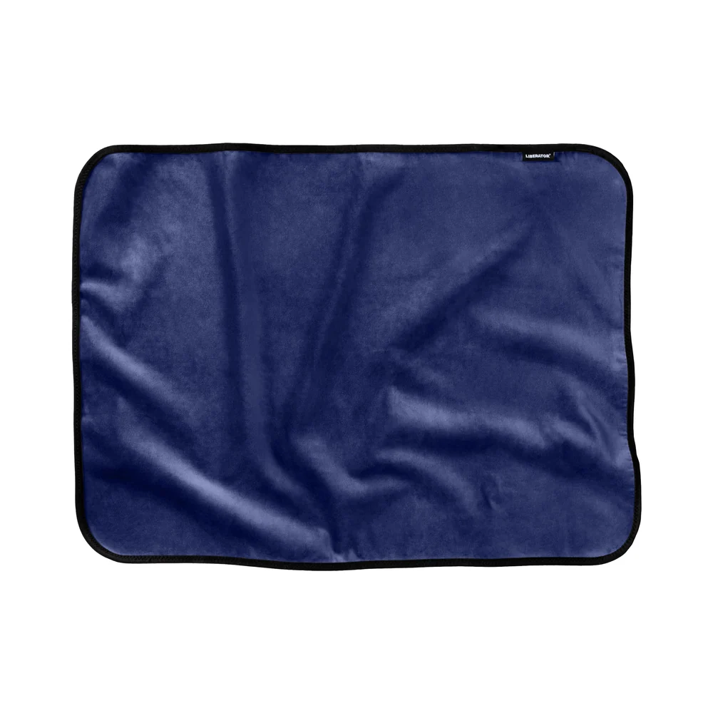 Liberator Fascinator Throw Mini Indigo - Image 2