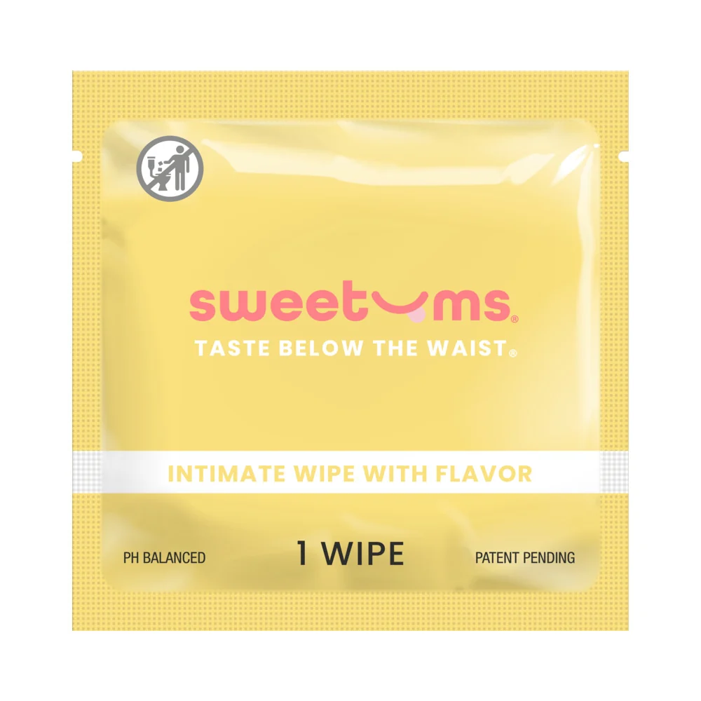 Sweetums Intimate Wipes Pina Colada Flavor 10-Pack - Image 7