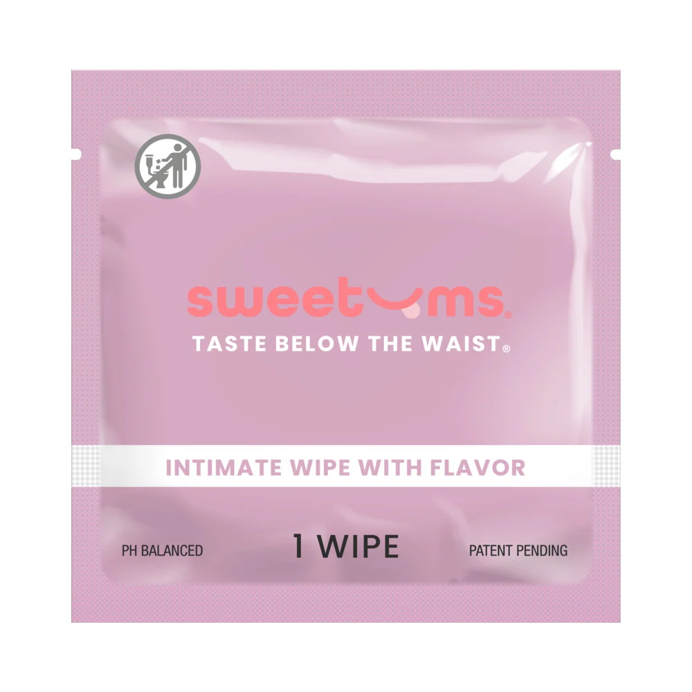 Sweetums Intimate Wipes Grape Flavor 10-Pack - Image 7