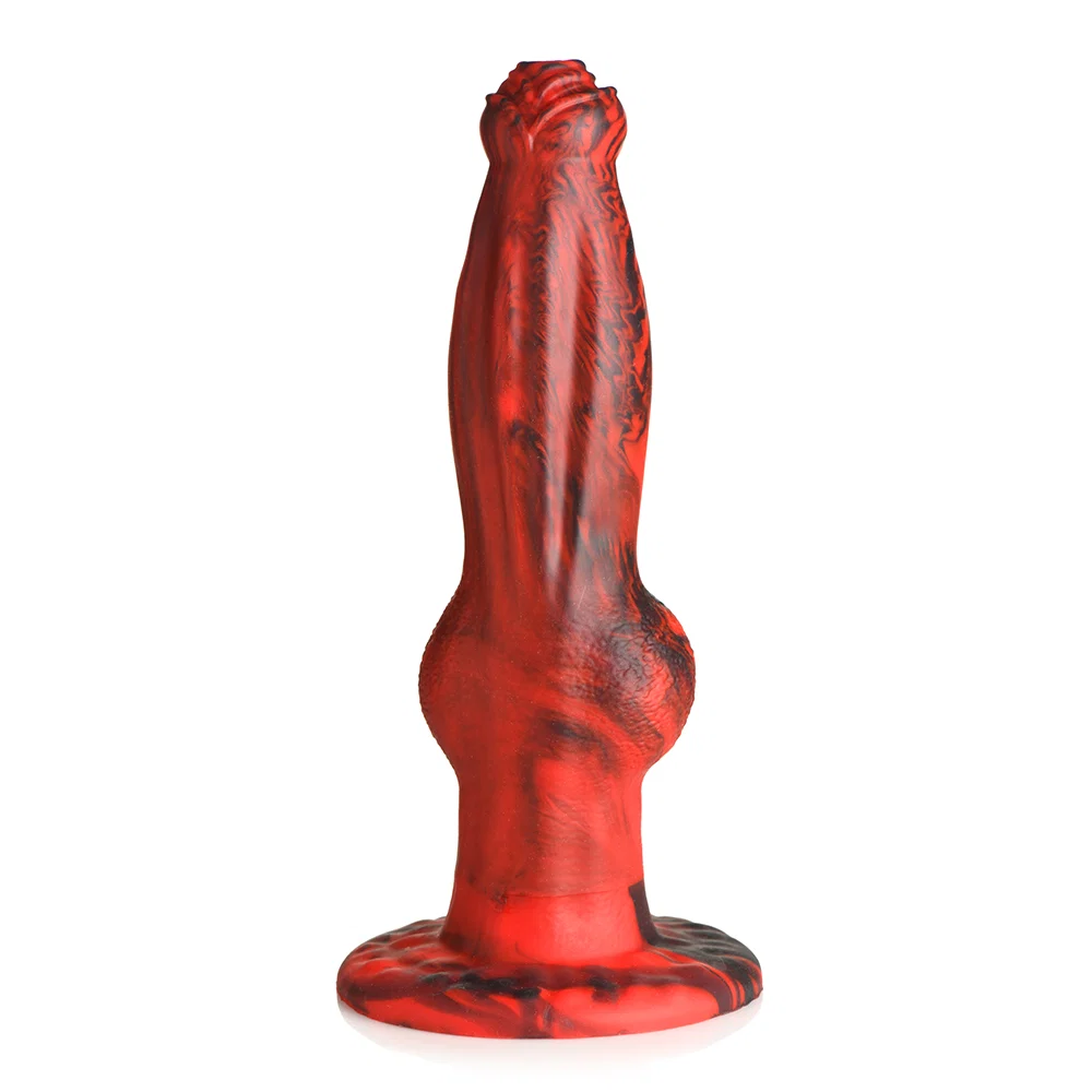 Creature Cocks Hell Wolf Thrusting & Vibrating Silicone Dildo - Image 7