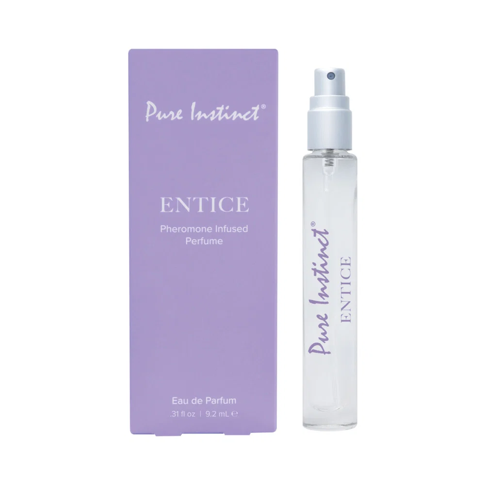 Pure Instinct Pheromone Perfume Spray Entice 0.31 oz. - Image 2