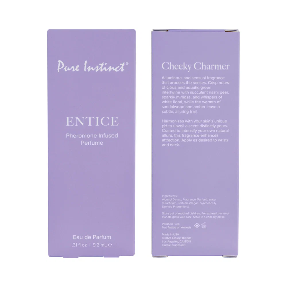 Pure Instinct Pheromone Perfume Spray Entice 0.31 oz. - Image 5