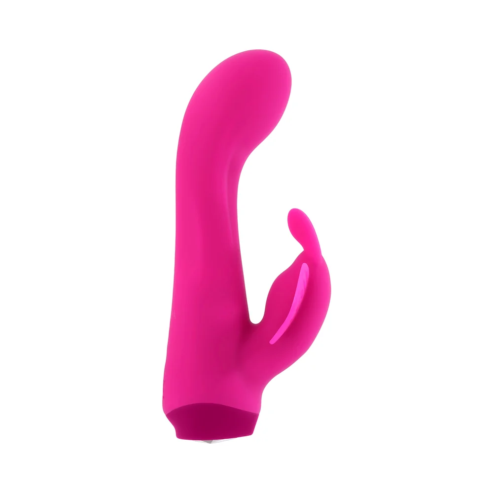 Selopa Butterfly Love Rechargeable Vibrating Dual Stimulator Silicone Pink - Image 10
