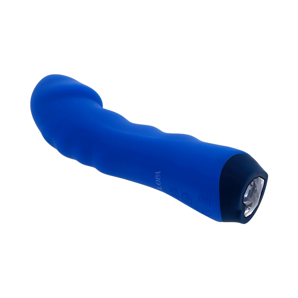 Selopa Blue Banger Rechargeable Vibrator Silicone Blue - Image 13