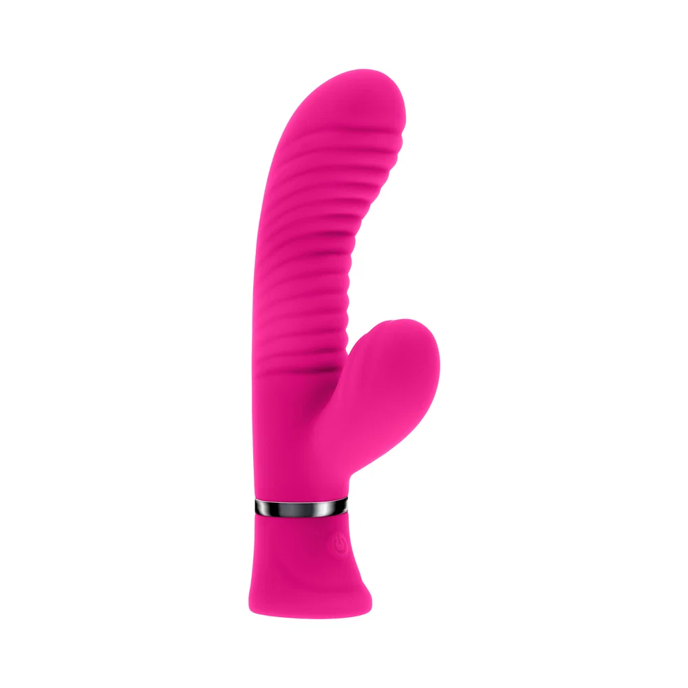 Selopa Next Wave Rechargeable Vibrating Dual Stimulator Silicone Pink - Image 12