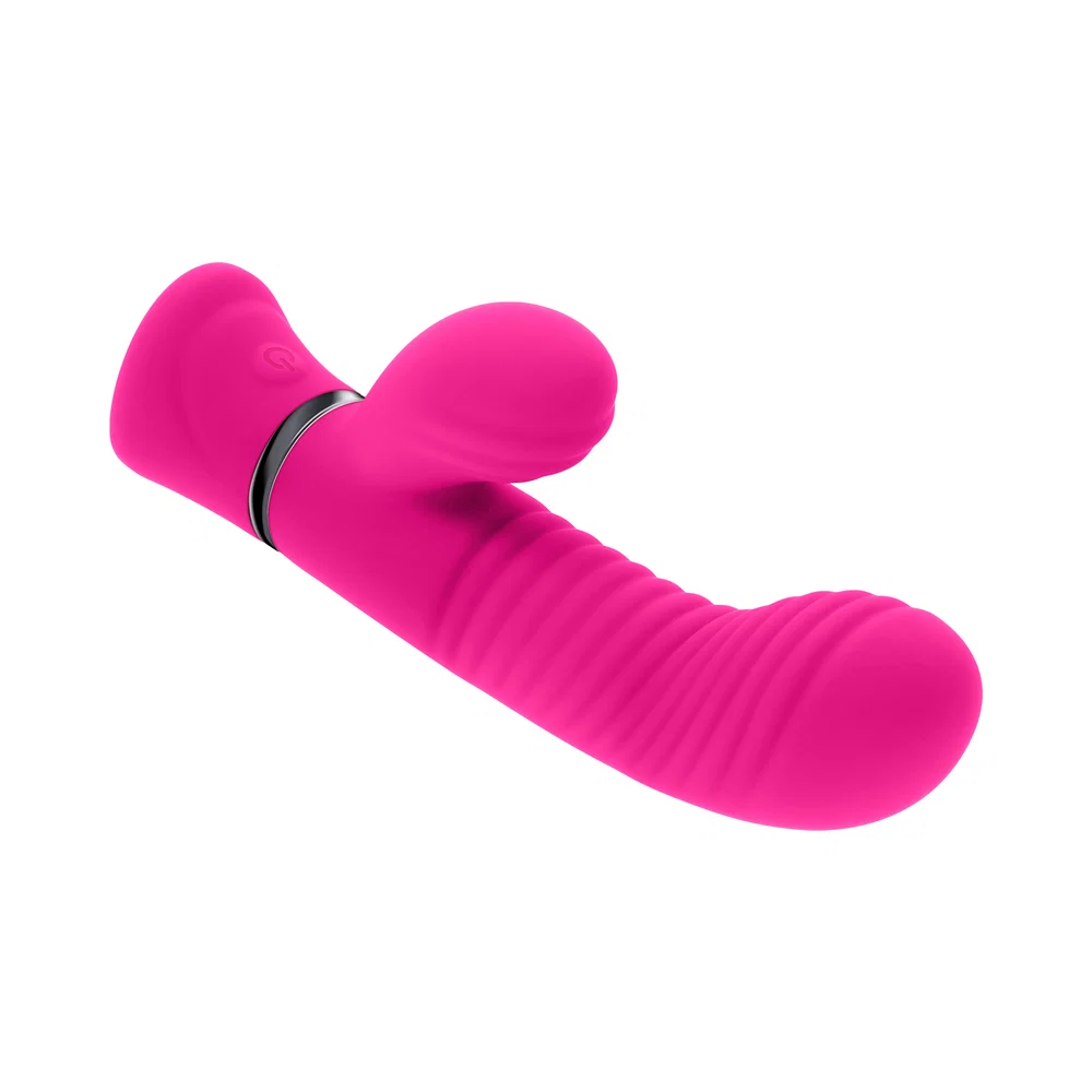Selopa Next Wave Rechargeable Vibrating Dual Stimulator Silicone Pink - Image 13