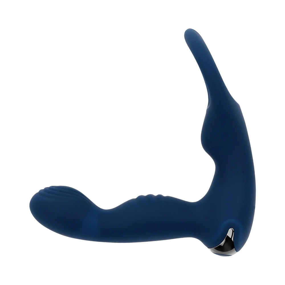 Zero Tolerance By All Means Rechargeable Prostate Vibrator with Remote Silicone Blue - Image 11