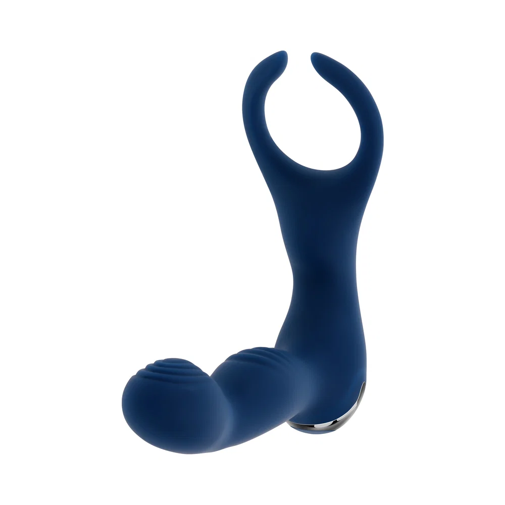 Zero Tolerance By All Means Rechargeable Prostate Vibrator with Remote Silicone Blue - Image 13