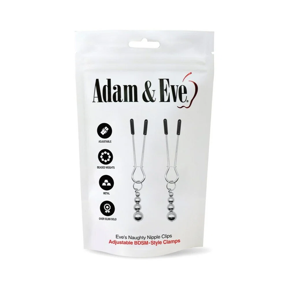 Adam & Eve Eve''s Naughty Nipple Clips (Bag Packaging) - Image 10