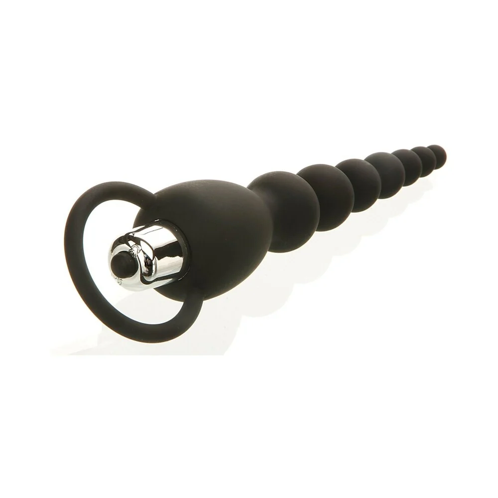 Adam & Eve Vibrating Silicone Anal Beads (Bag Packaging) - Image 11