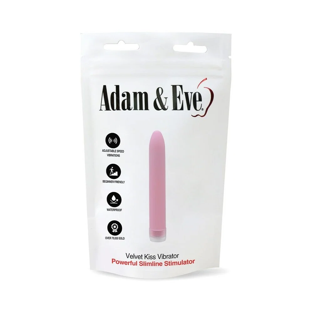 Adam & Eve Velvet Kiss Vibrator (Bag Packaging) - Image 8
