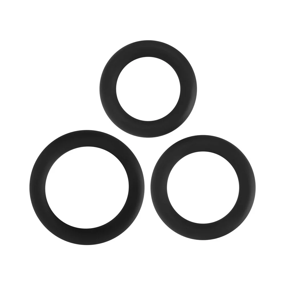 Adam & Eve Silicone Penis Ring Set - Image 6