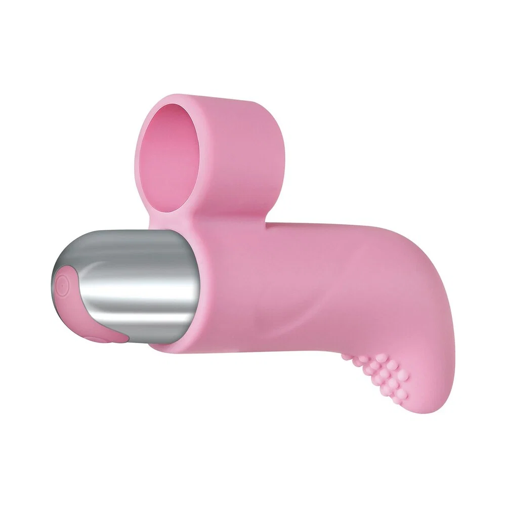 Adam & Eve Silicone Rechargeable Finger Vibe (Bag Packaging) - Image 13