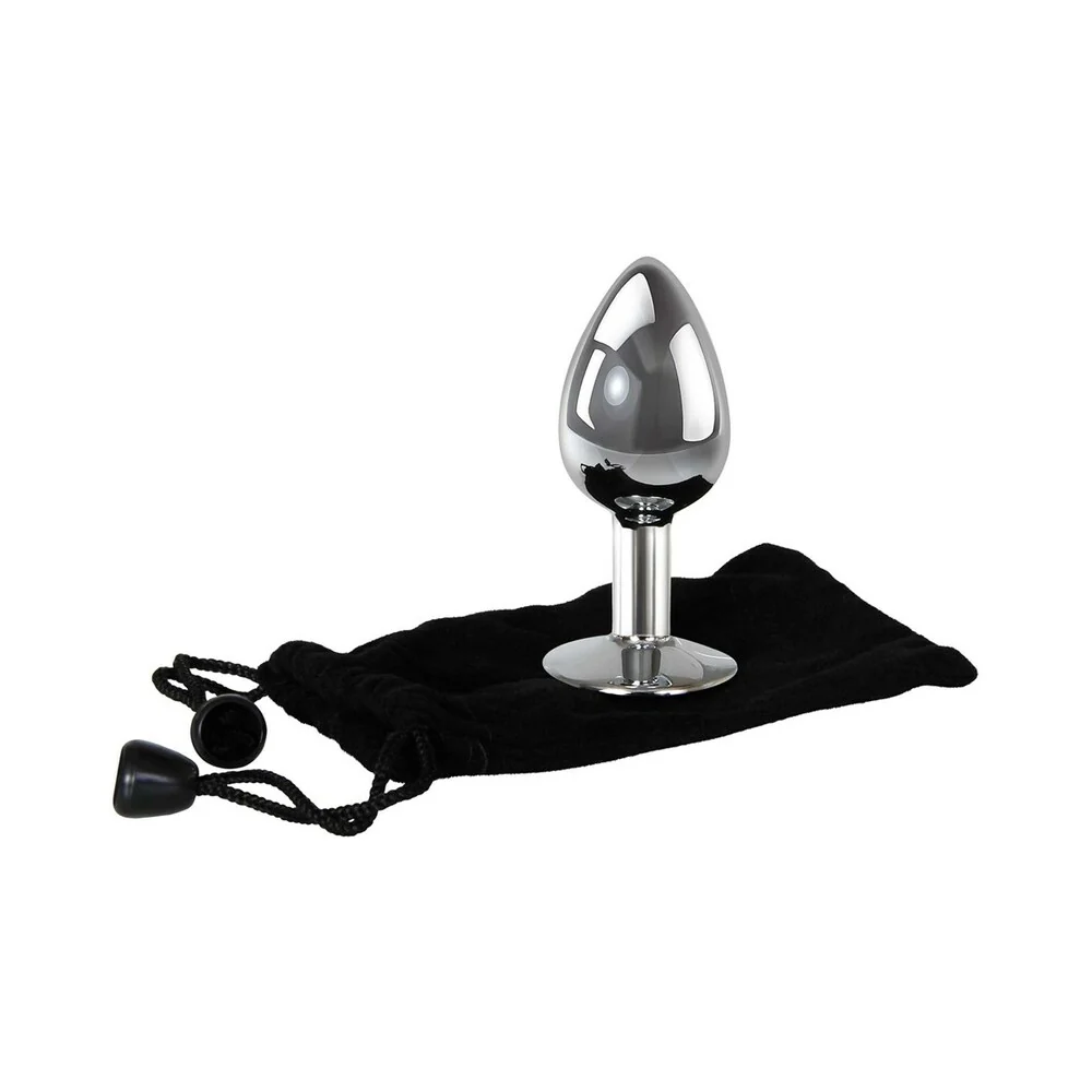 Adam & Eve Clear Gem Anal Plug Medium - Image 5