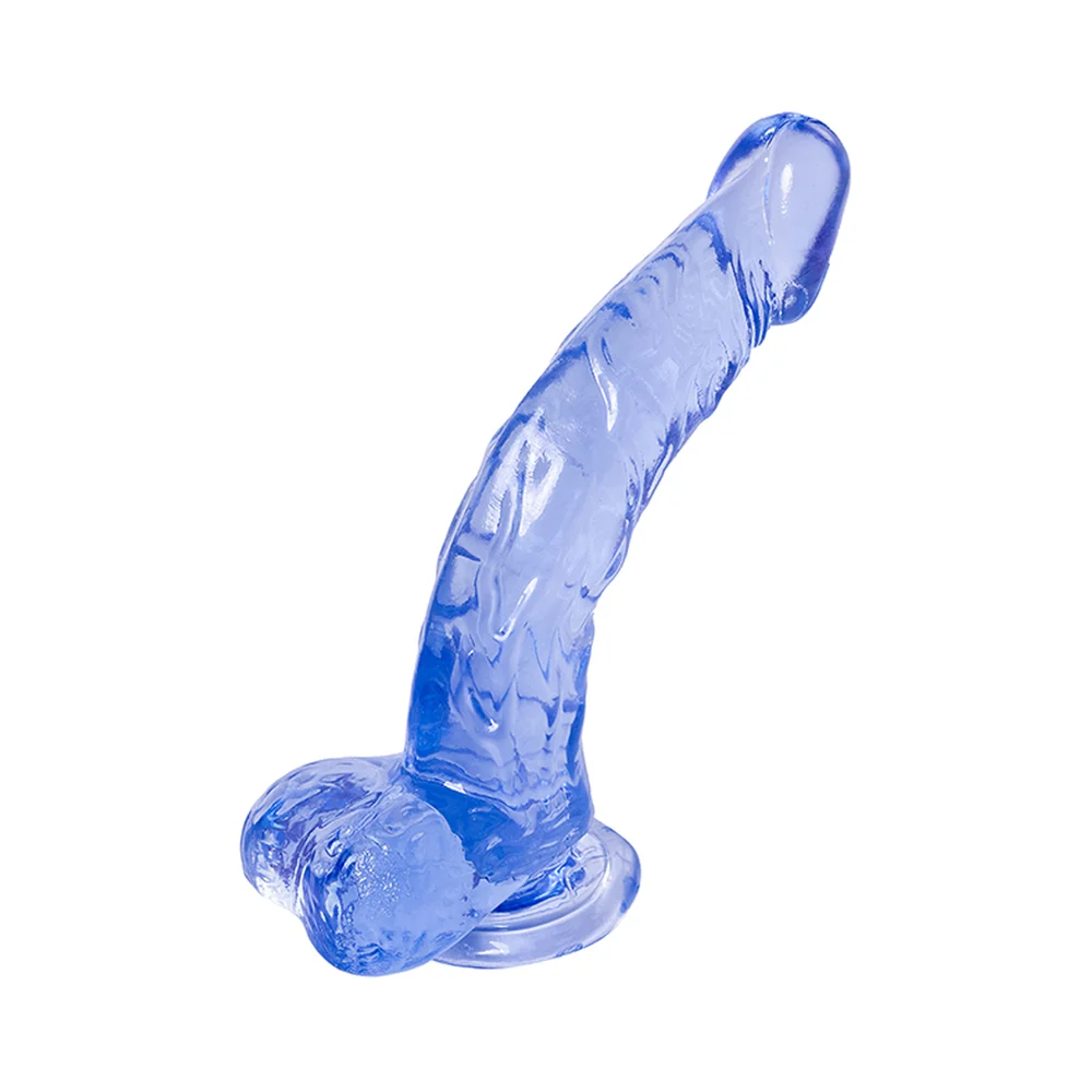 Adam & Eve Cool Curve Jelly Dildo (Bag Packaging) - Image 8