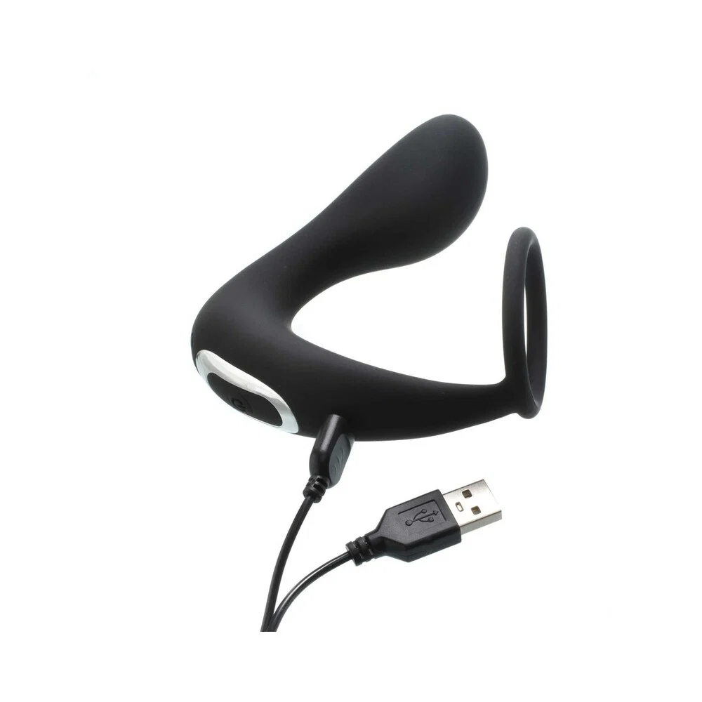 Adam & Eve Adam''s Rechargeable Prostate Pleaser + C-Ring - Image 9