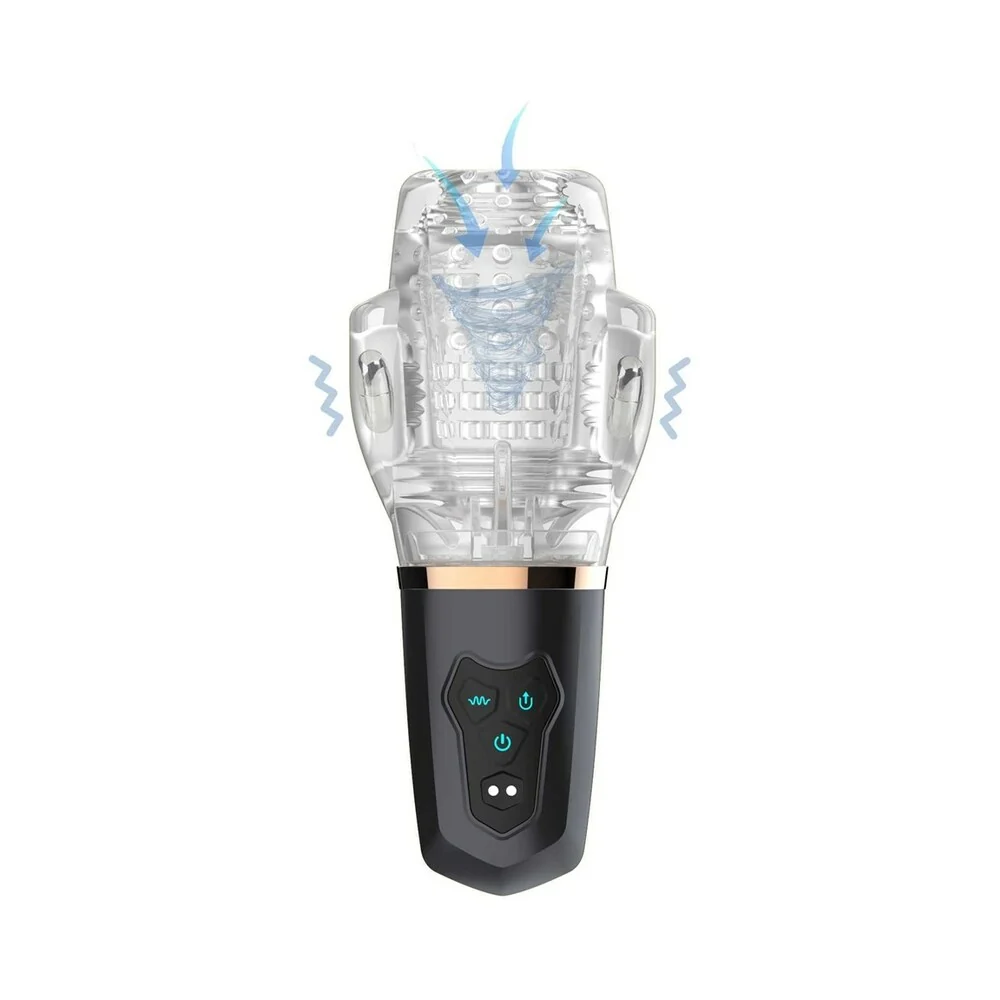 Adam & Eve Adam''s Gawk Gawk 2.0 Sucking & Vibrating Sleeve - Image 12