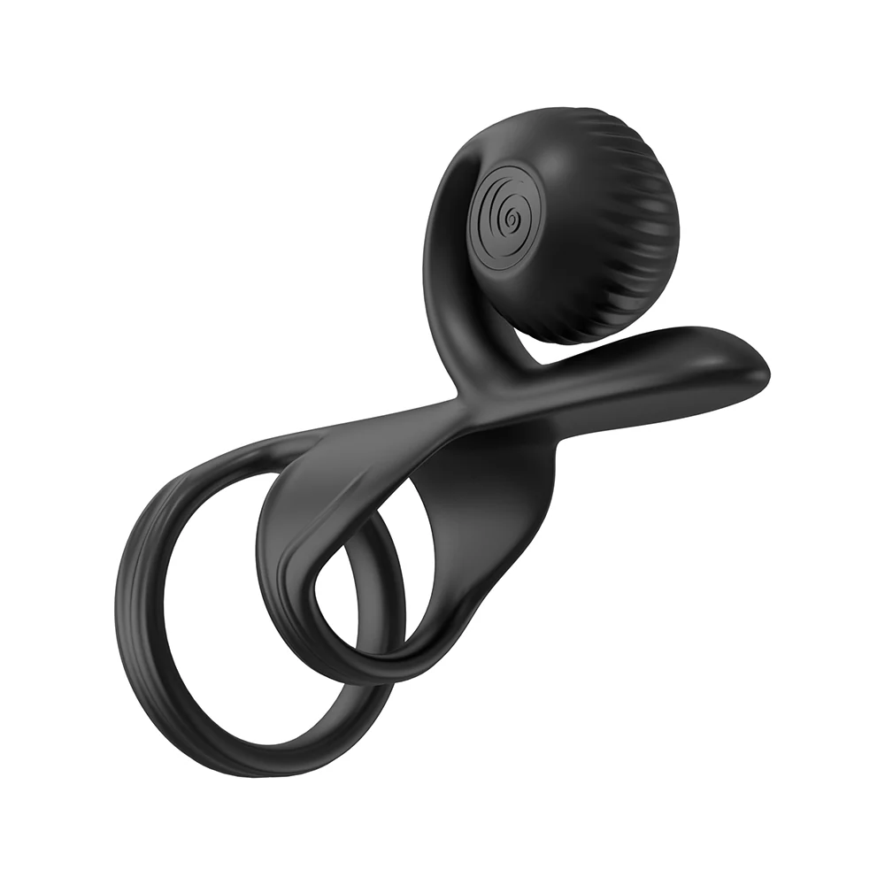 SVibe Snail Jovi Couples Ring Black - Image 9