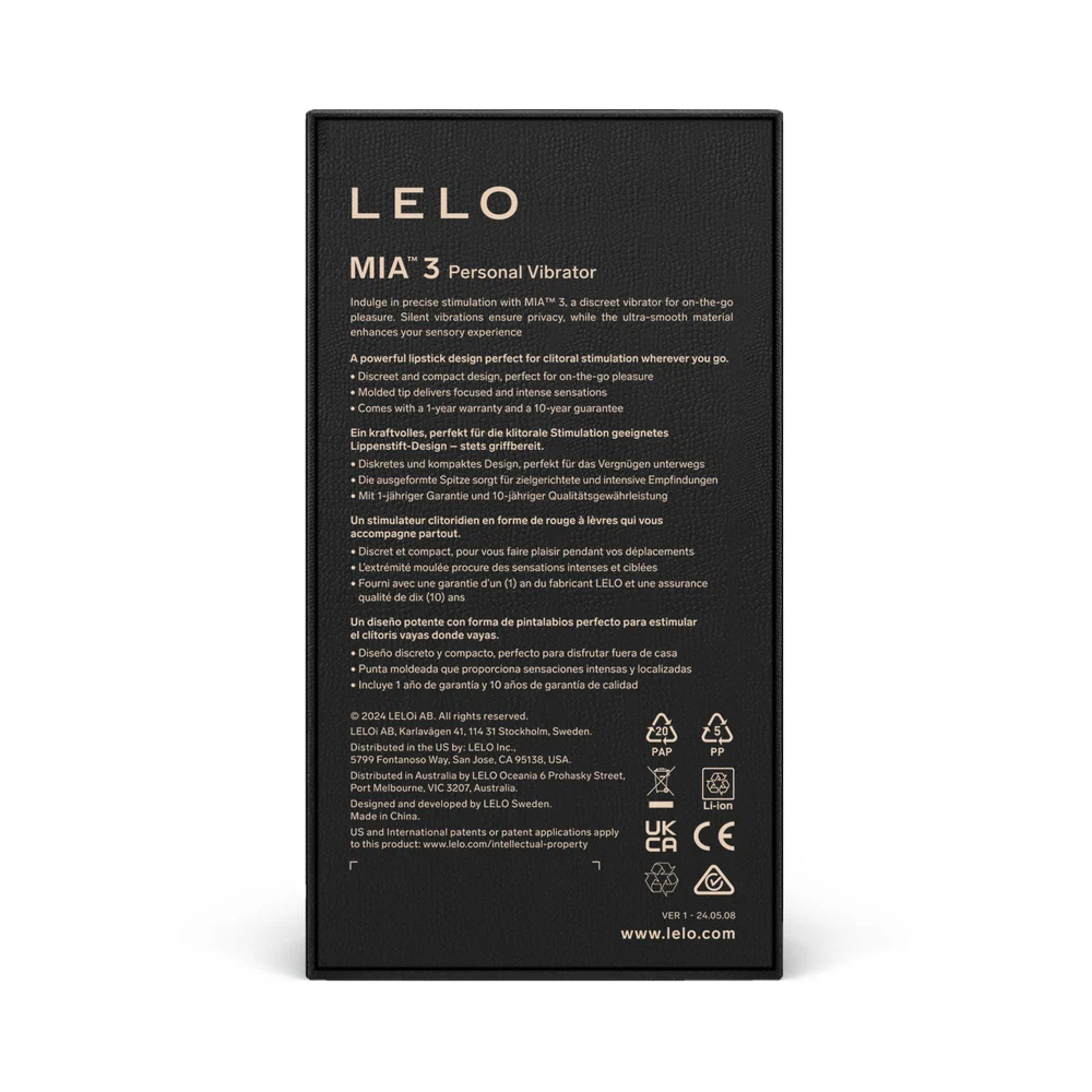 LELO MIA 3 Personal Vibrator Deep Rose - Image 7