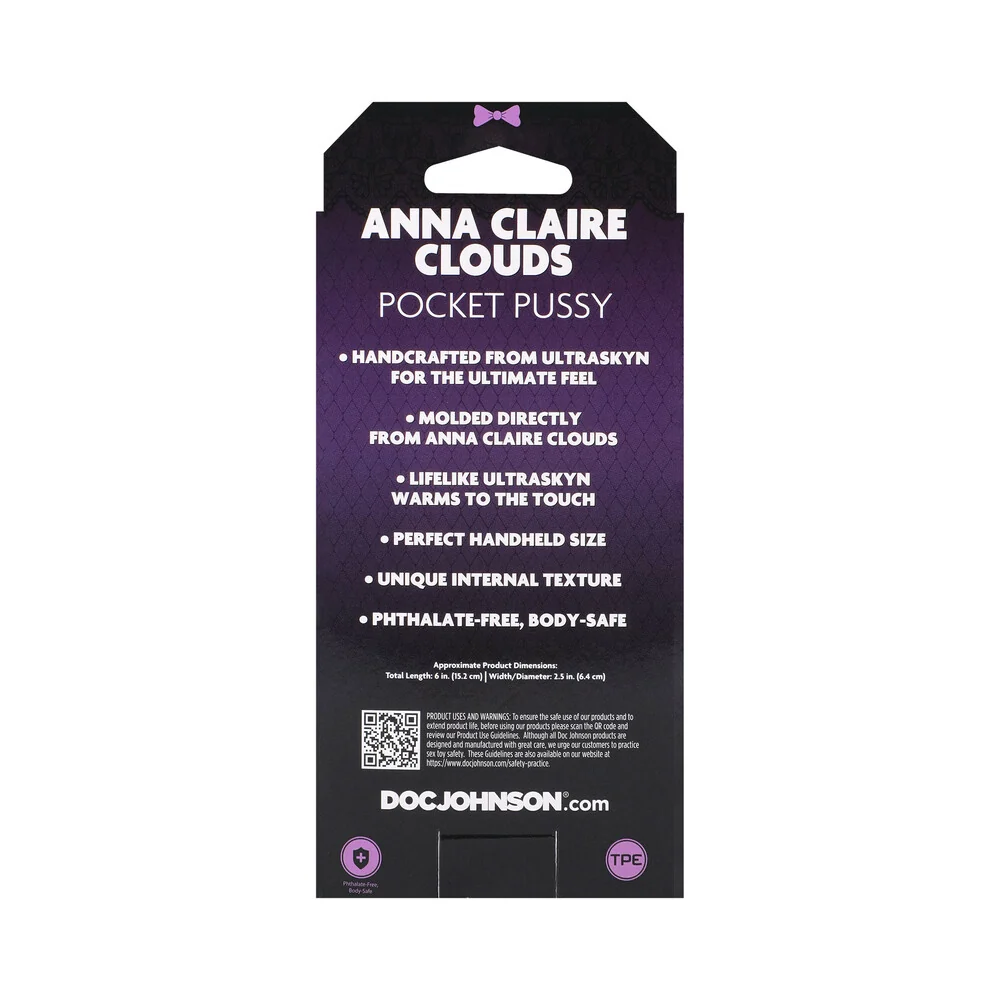Signature Strokers Anna Claire Clouds ULTRASKYN Pocket Pussy Vanilla - Image 6