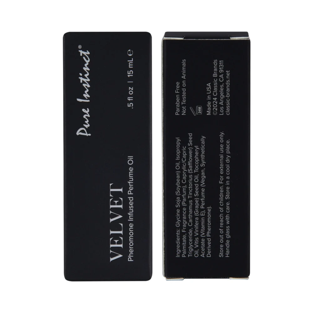 Pure Instinct Pheromone Perfume Oil Velvet Dropper 0.5 oz. - Image 3