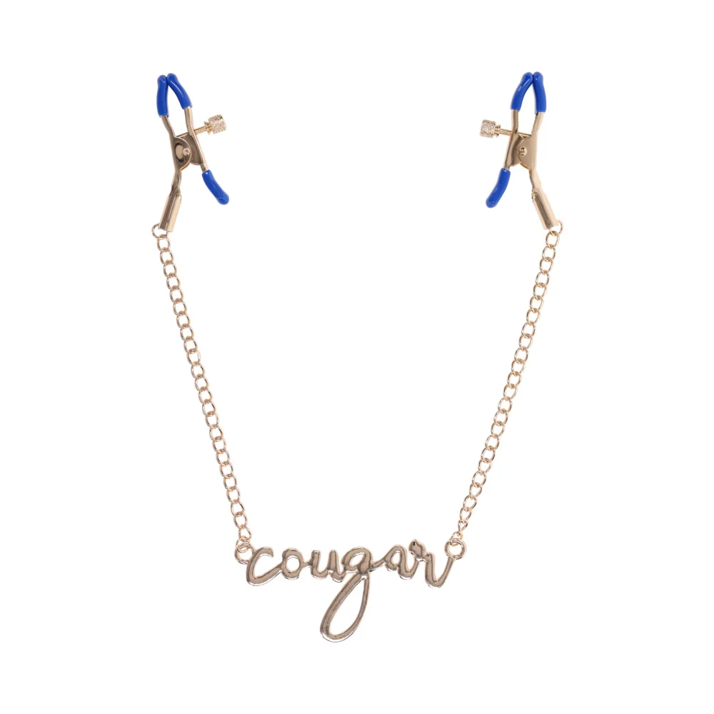 Sportsheets Sex & Mischief Cougar Nipple Clamps - Image 3