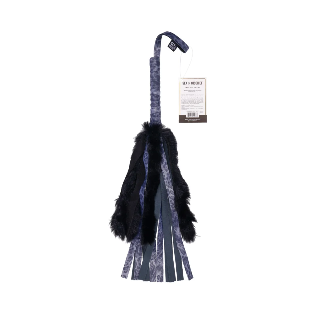 Sportsheets Sex & Mischief Cougar Faux Fur Flogger - Image 2
