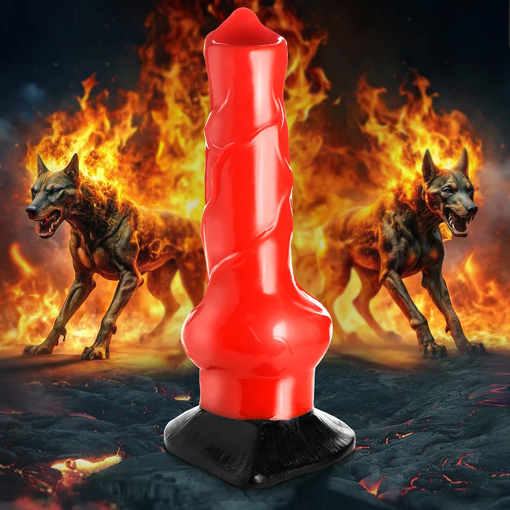 Creature Cocks Giant Hell-Hound Canine Penis 2 '' Dildo - Image 6
