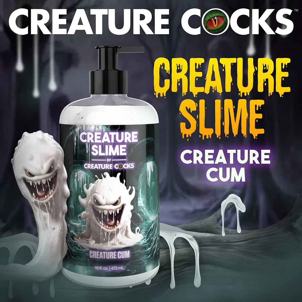Creature Slime Creature Cum Unscented Jizz Lubricant 16 oz. - Image 5