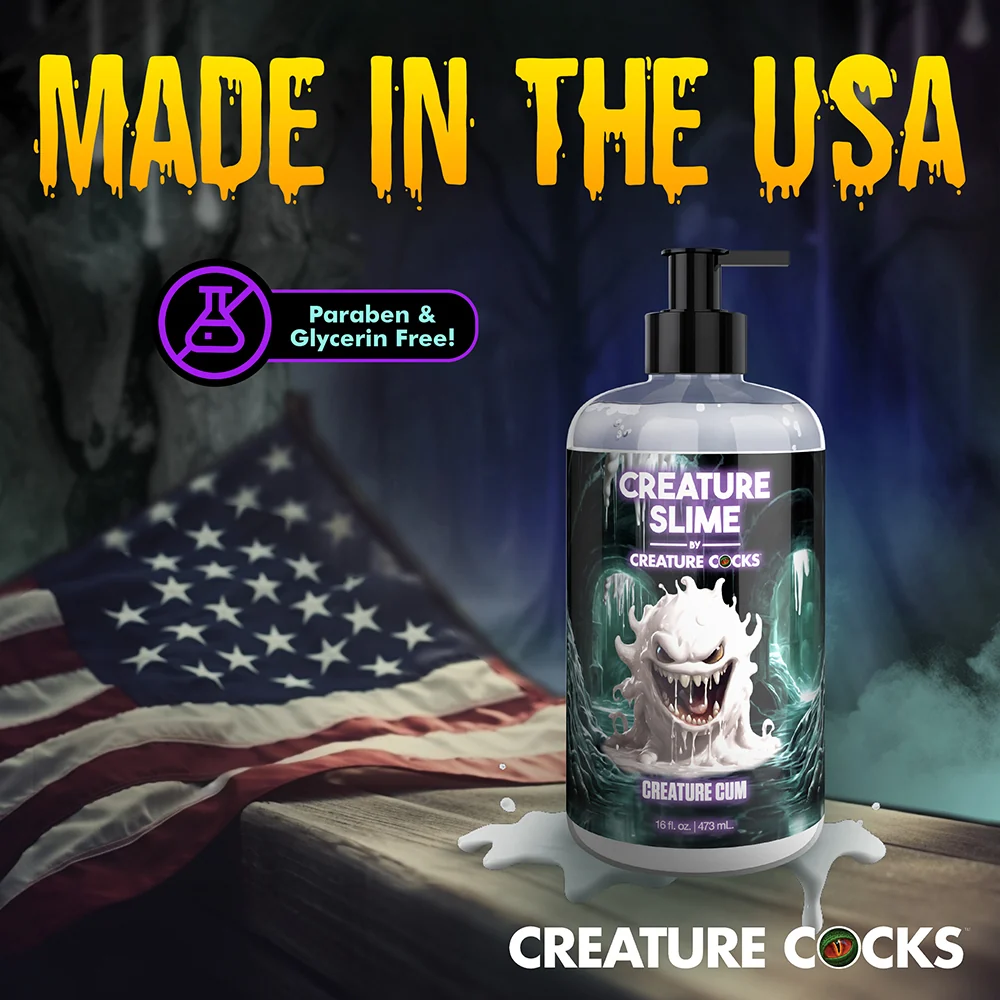 Creature Slime Creature Cum Unscented Jizz Lubricant 16 oz. - Image 7