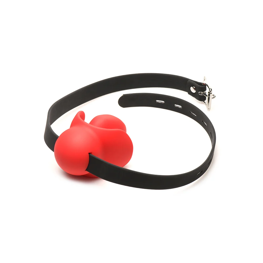 Master Series Extreme Silicone Gag with Locking Strap - Image 2