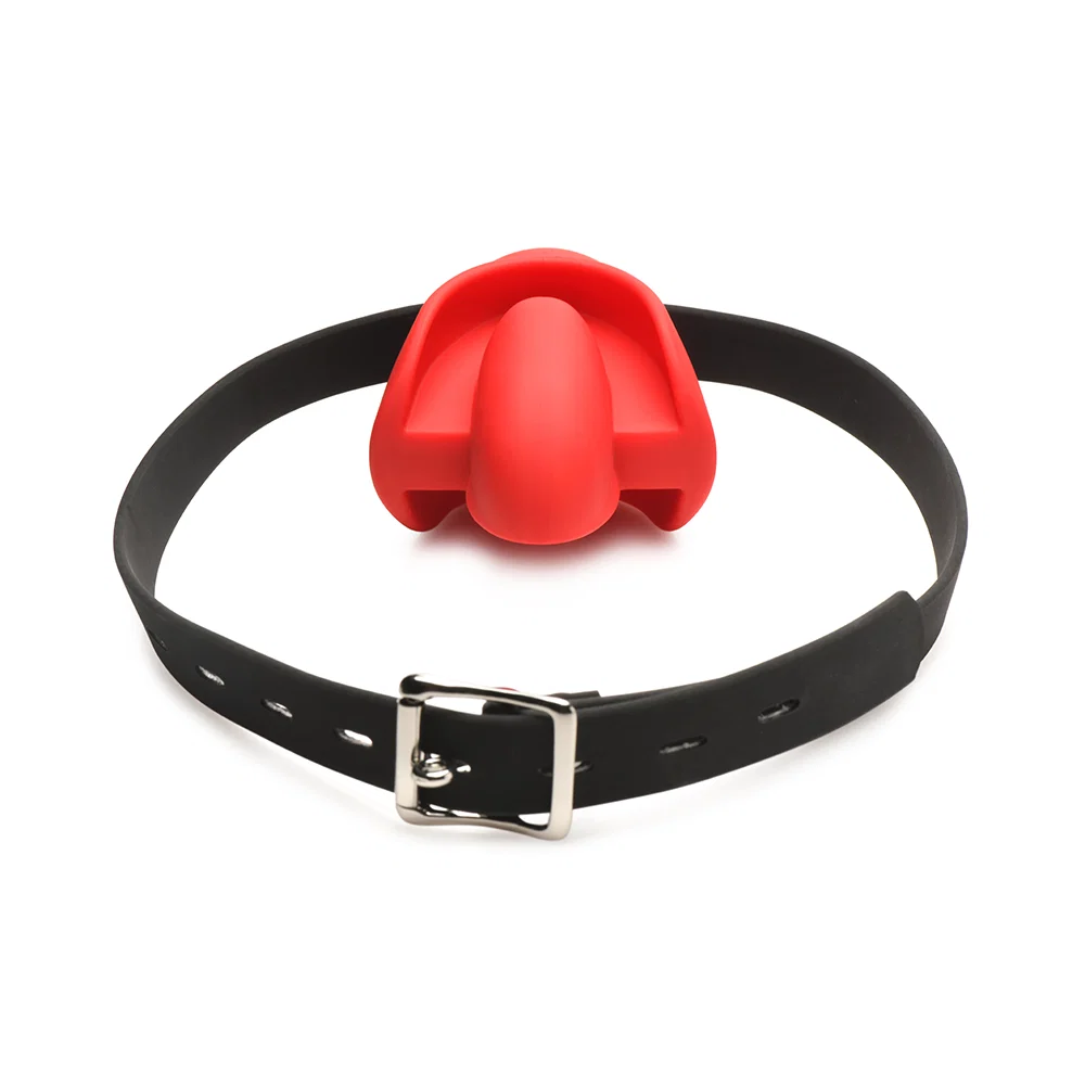 Master Series Extreme Silicone Gag with Locking Strap - Image 4