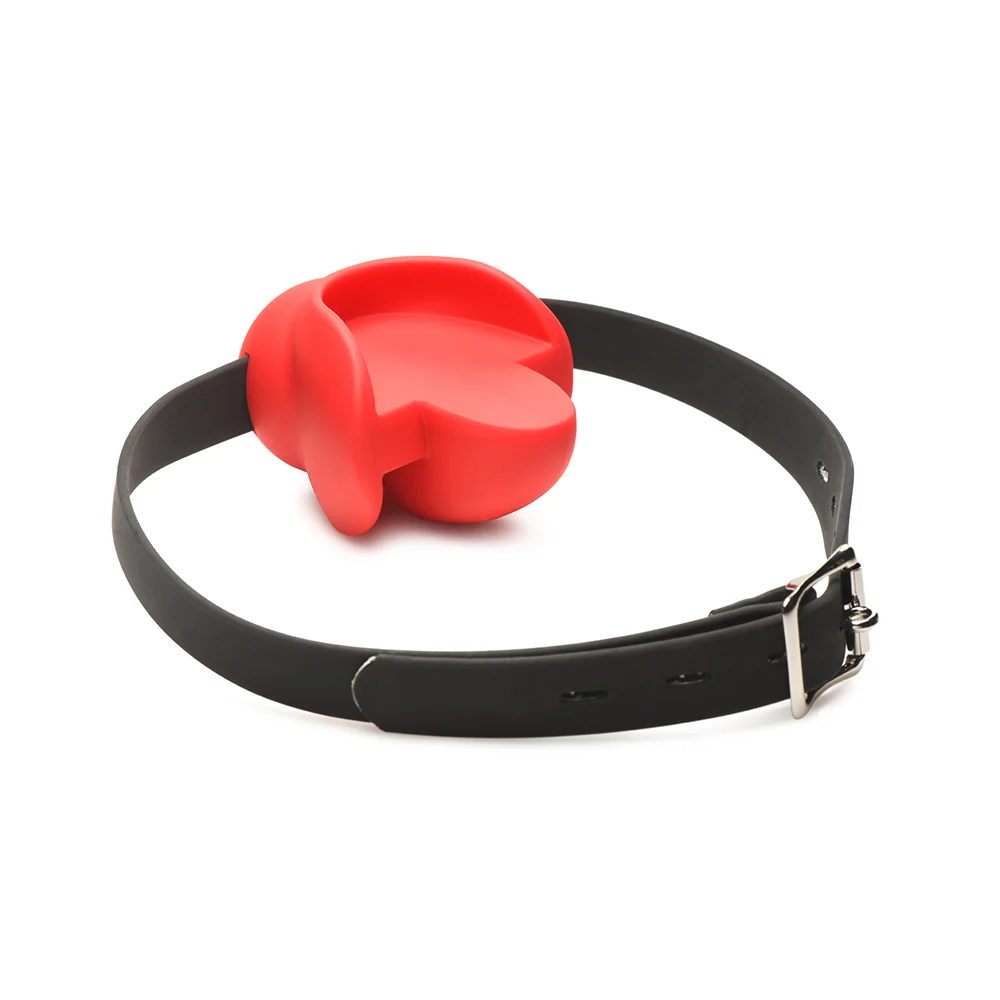 Master Series Extreme Silicone Gag with Locking Strap - Image 5