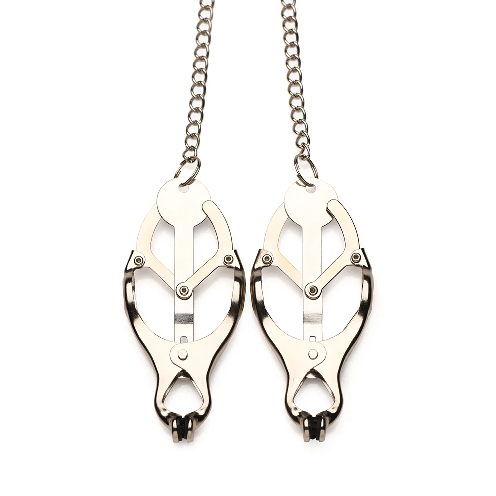 Master Series Primal Spiked Clover Nipple Clamps - Image 6