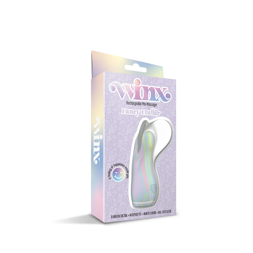 WINX Fancy Flutter Squishy Silicone Vibrator - Image 9