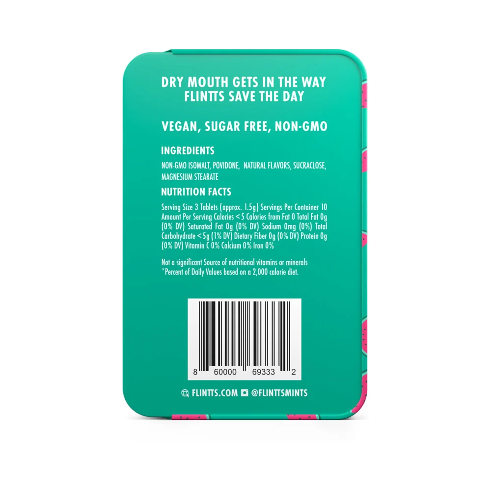 Flintts Mints Cool Watermelon - F Strength 100 - Image 3