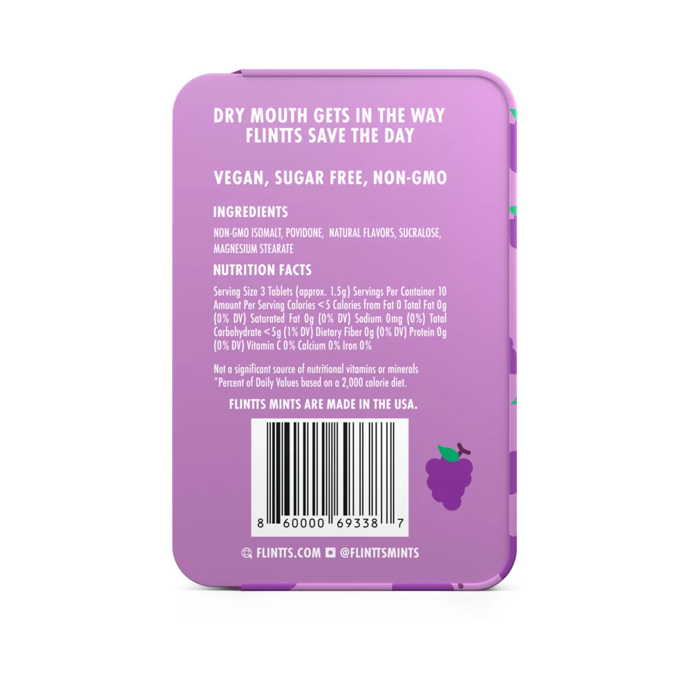 Flintts Mints Luxury Grape - F Strength 125 - Image 3