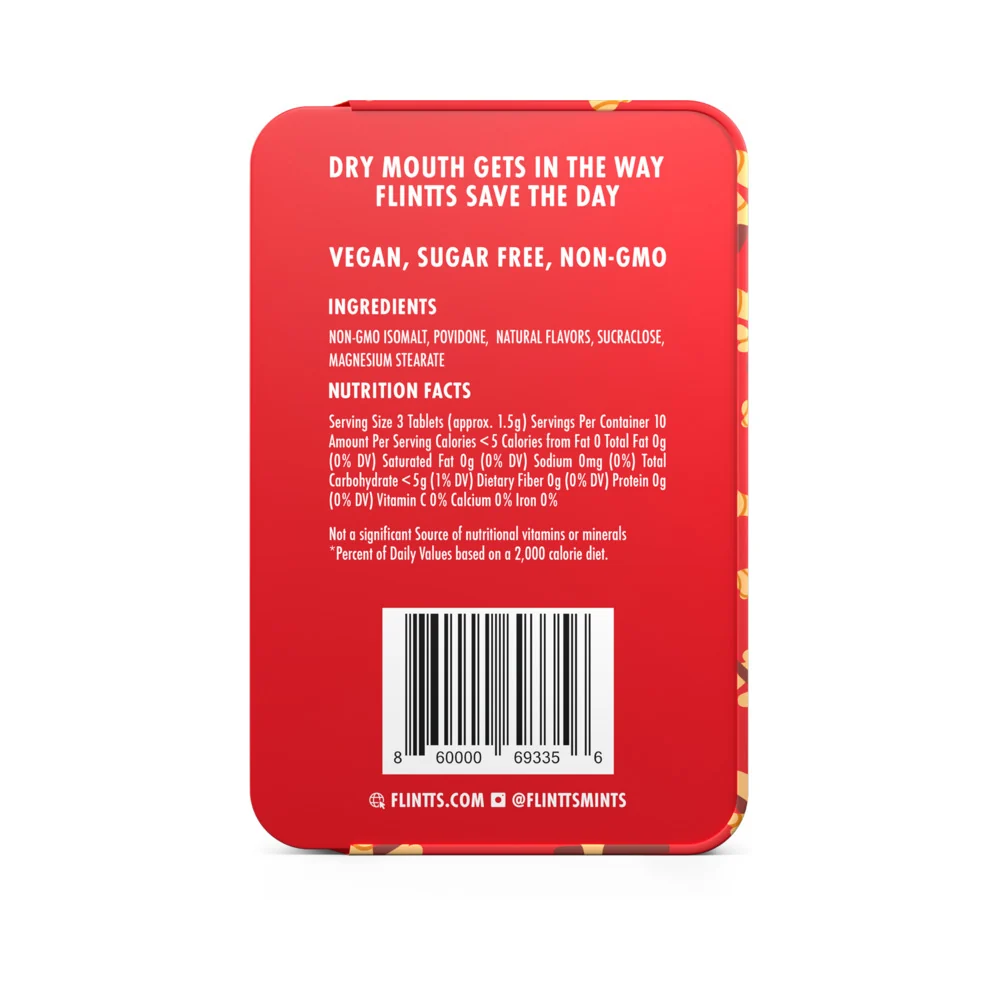Flintts Mints Cinnamon Ginger - F Strength 300 - Image 3