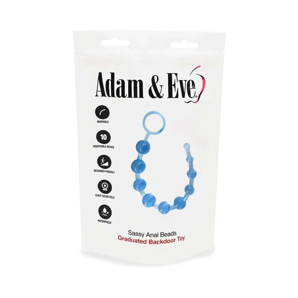 Adam & Eve Sassy Anal Beads (Bag Packaging) - Image 10