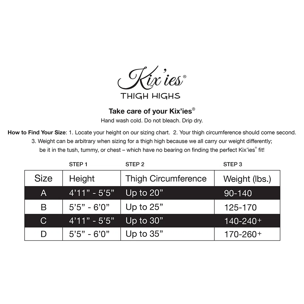 Kixies Mardi Gras Fishnet Thigh High Tan Size C - Image 3