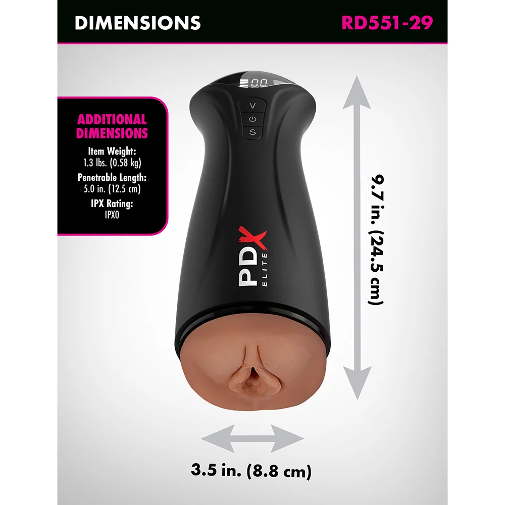 PDX Elite Fuck-Gasm Brown - Image 6
