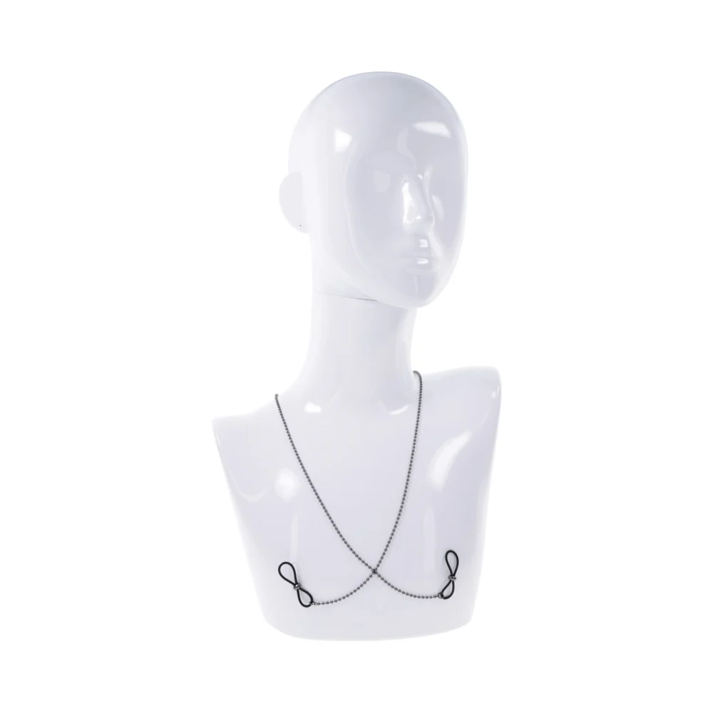 Sportsheets Sex & Mischief Ex''s & Oh''s Body Jewelry with Nipple Ties - Image 13
