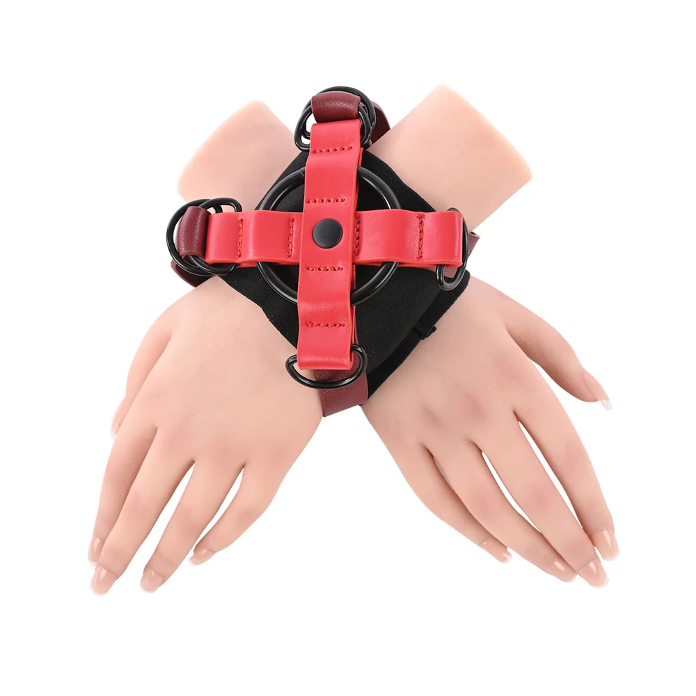 Sportsheets Sex & Mischief Ex''s & Oh''s Cross Cuffs - Image 12