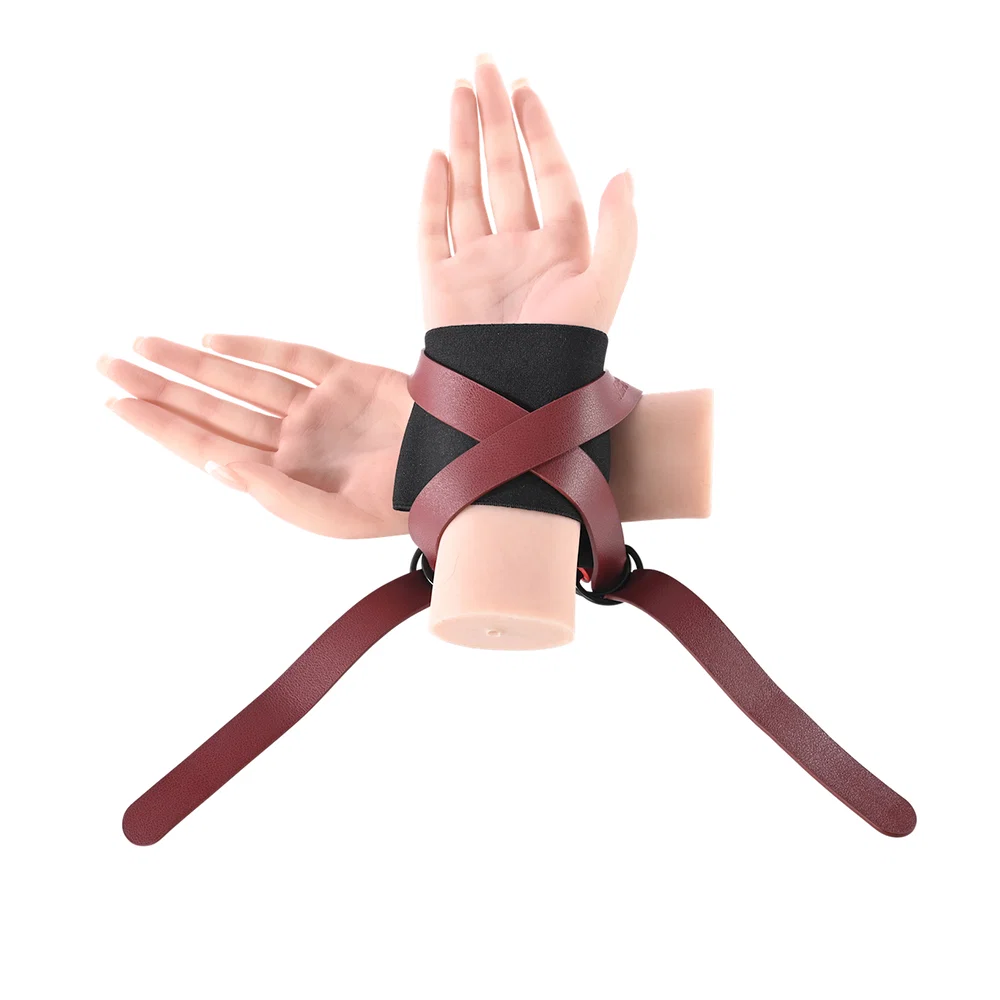 Sportsheets Sex & Mischief Ex''s & Oh''s Cross Cuffs - Image 13