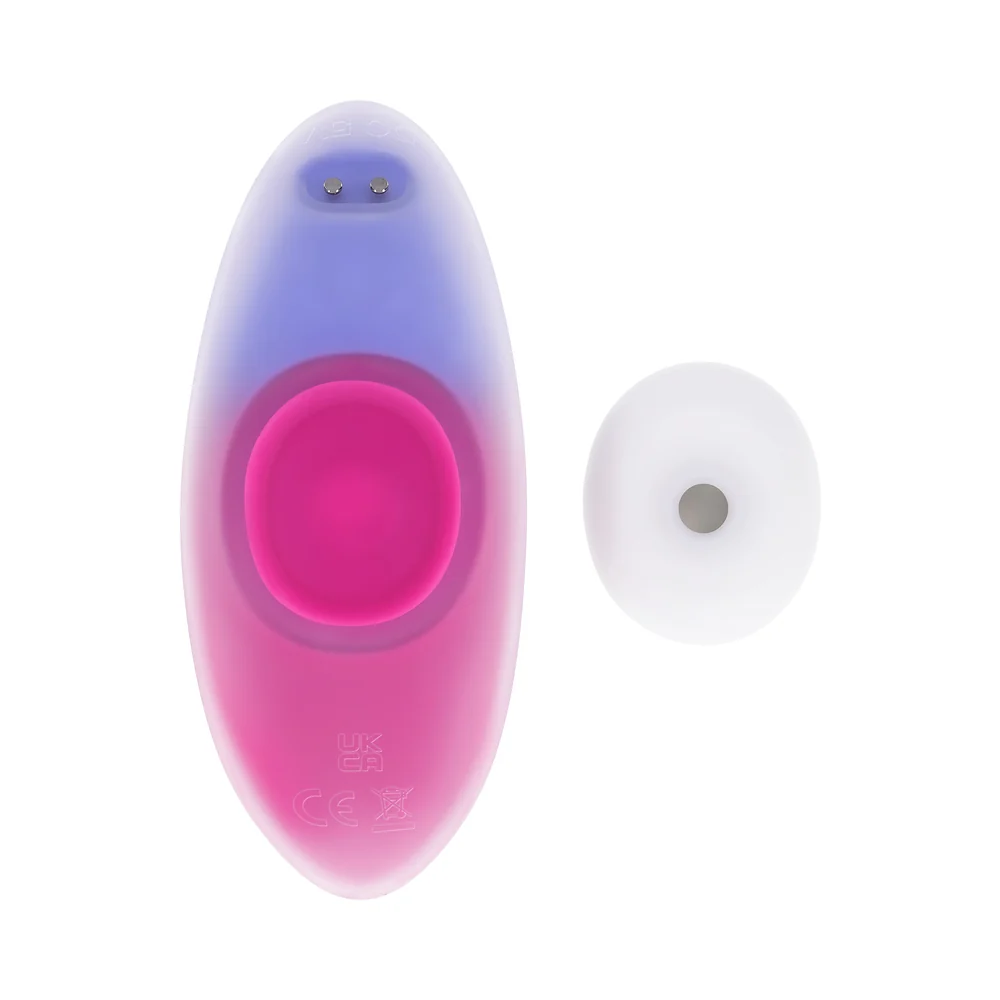 Evolved Paradise Panty Rechargeable Silicone Remote-Controlled Wearable Vibrator Pink/Purple - Image 11
