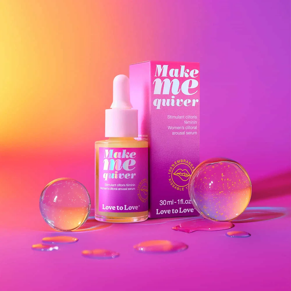 Love to Love Make Me Quiver Clitoral Arousal Serum 1 oz. - Image 2