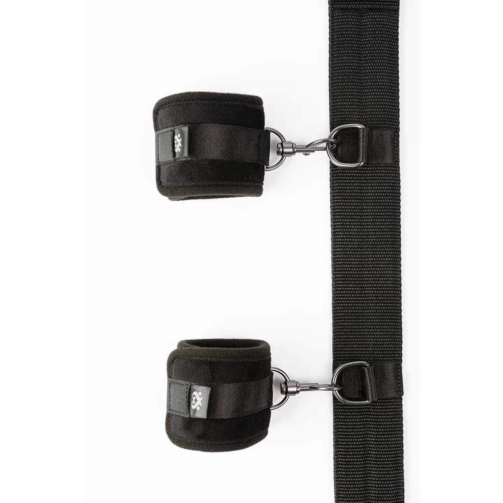 SEI MIO Spread the Love Ankle Spreader Bar with Wrist Cuffs - Image 3