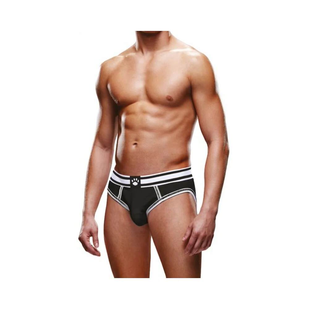 Prowler Open Brief Black/White XL - Image 4