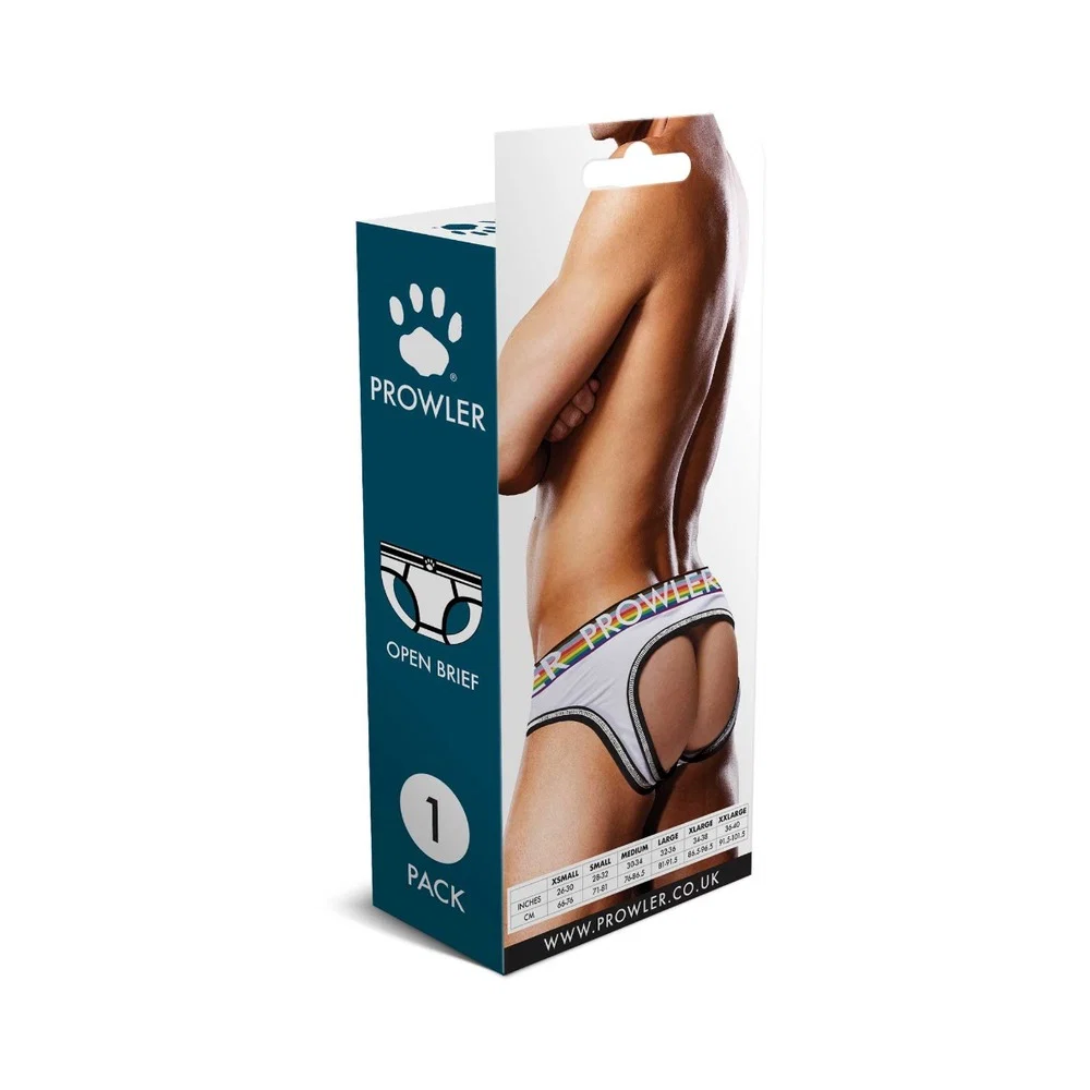 Prowler Oversized Paw Open Brief White S - Image 7