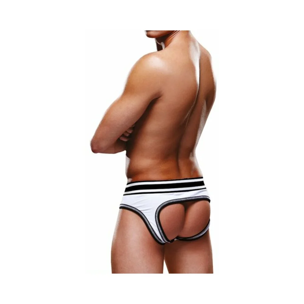 Prowler Open Brief White/Black XL - Image 6